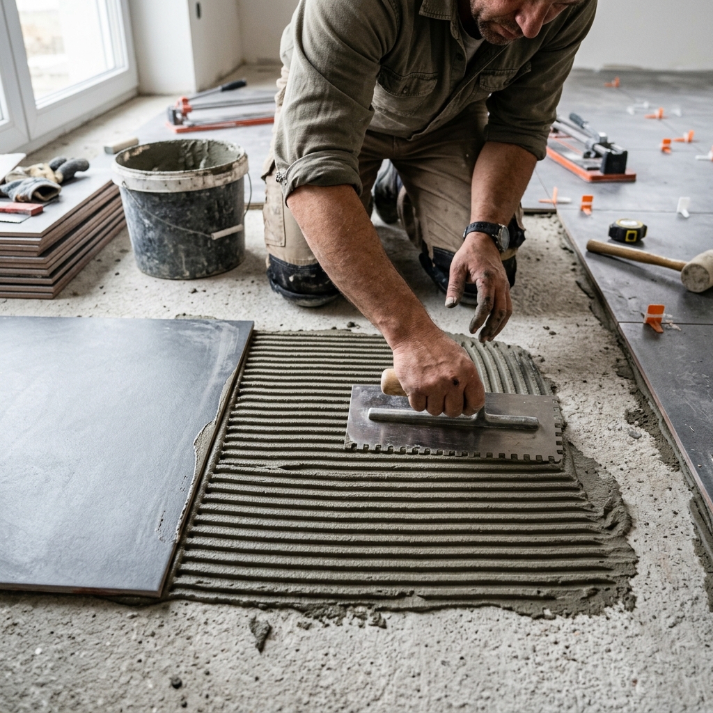 Artisan Tétria Rénovation au travail